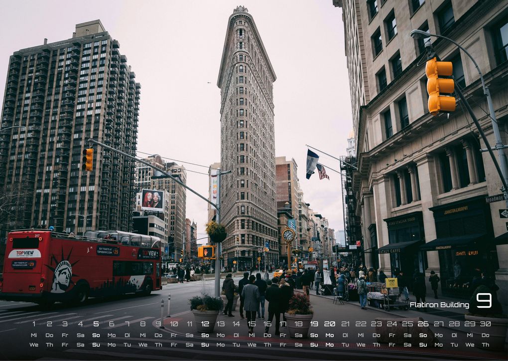 Weitere Ansicht: New York - die Stadt, die niemals schläft - 2027 - Kalender DIN A3