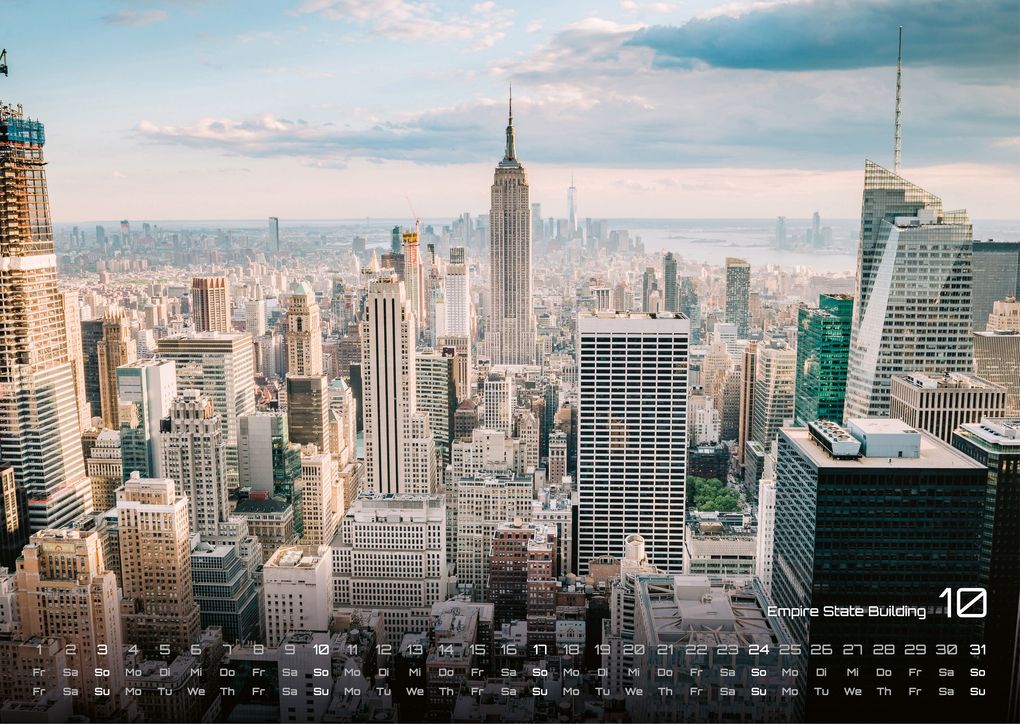Weitere Ansicht: New York - die Stadt, die niemals schläft - 2027 - Kalender DIN A3