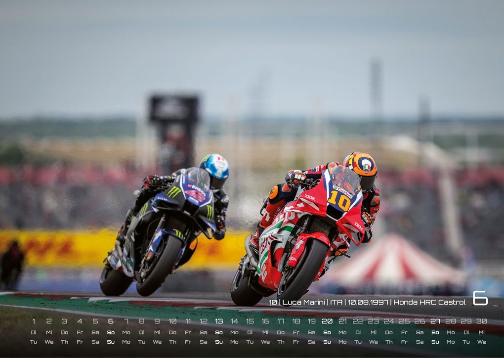 Weitere Ansicht: Motorrad Grand Prix 2027 - Kalender | MotoGP DIN A3