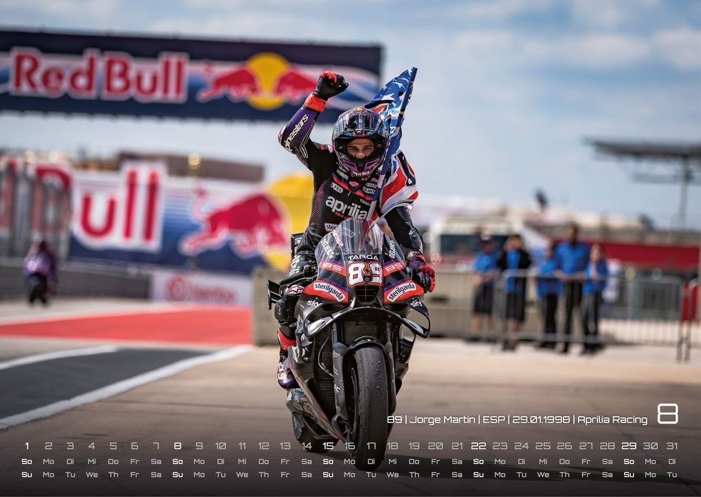 Weitere Ansicht: Motorrad Grand Prix 2027 - Kalender | MotoGP DIN A3