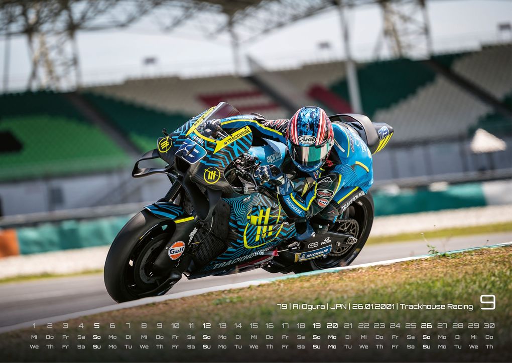 Weitere Ansicht: Motorrad Grand Prix 2027 - Kalender | MotoGP DIN A3