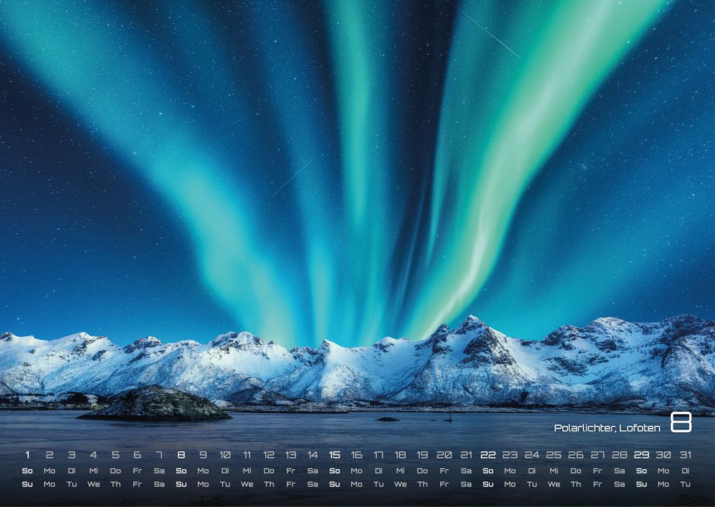Weitere Ansicht: Norwegen - Im Land der Fjorde - 2027 - Kalender DIN A3