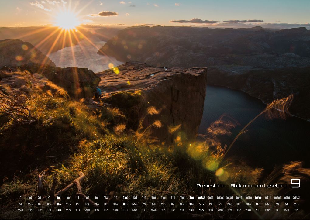Weitere Ansicht: Norwegen - Im Land der Fjorde - 2027 - Kalender DIN A3
