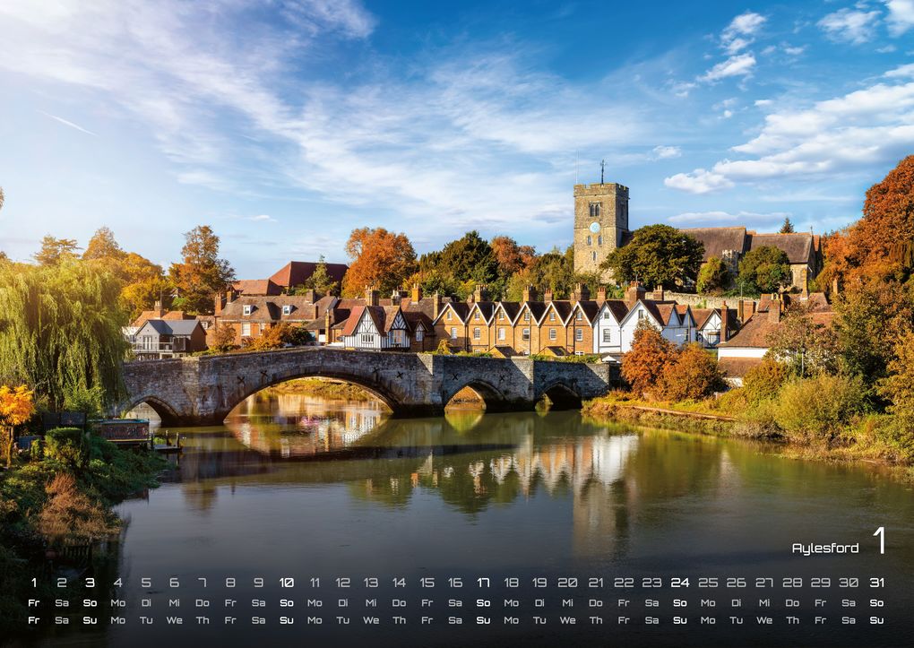Weitere Ansicht: England - It's Tea Time - 2027 - Kalender DIN A2