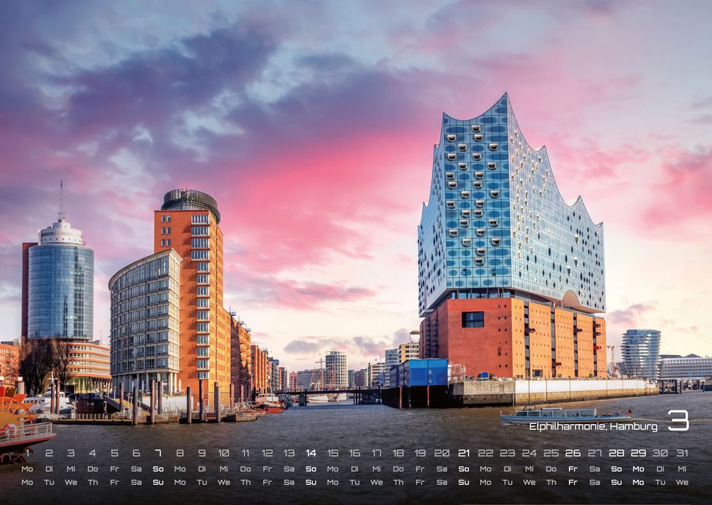 Weitere Ansicht: Deutschland - eine Reise zu bezaubernden Landschaften und Sehenswürdigkeiten - 2027 - Kalender DIN A3