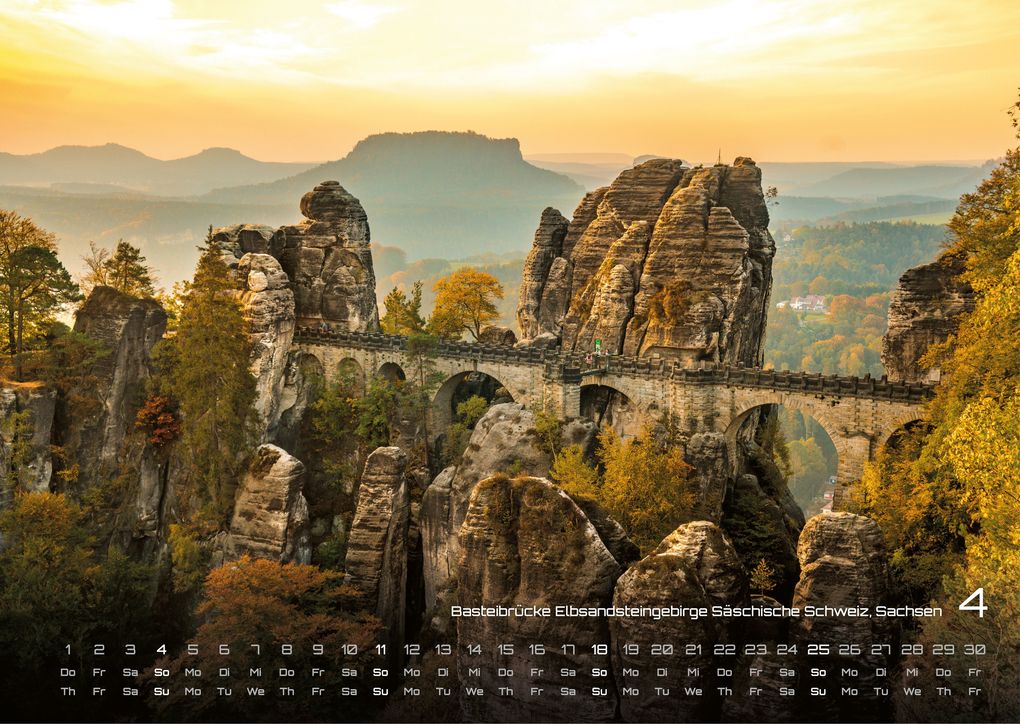 Weitere Ansicht: Deutschland - eine Reise zu bezaubernden Landschaften und Sehenswürdigkeiten - 2027 - Kalender DIN A3