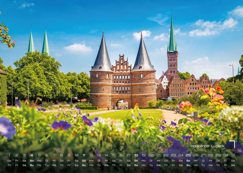 Weitere Ansicht: Deutschland - eine Reise zu bezaubernden Landschaften und Sehenswürdigkeiten - 2027 - Kalender DIN A3