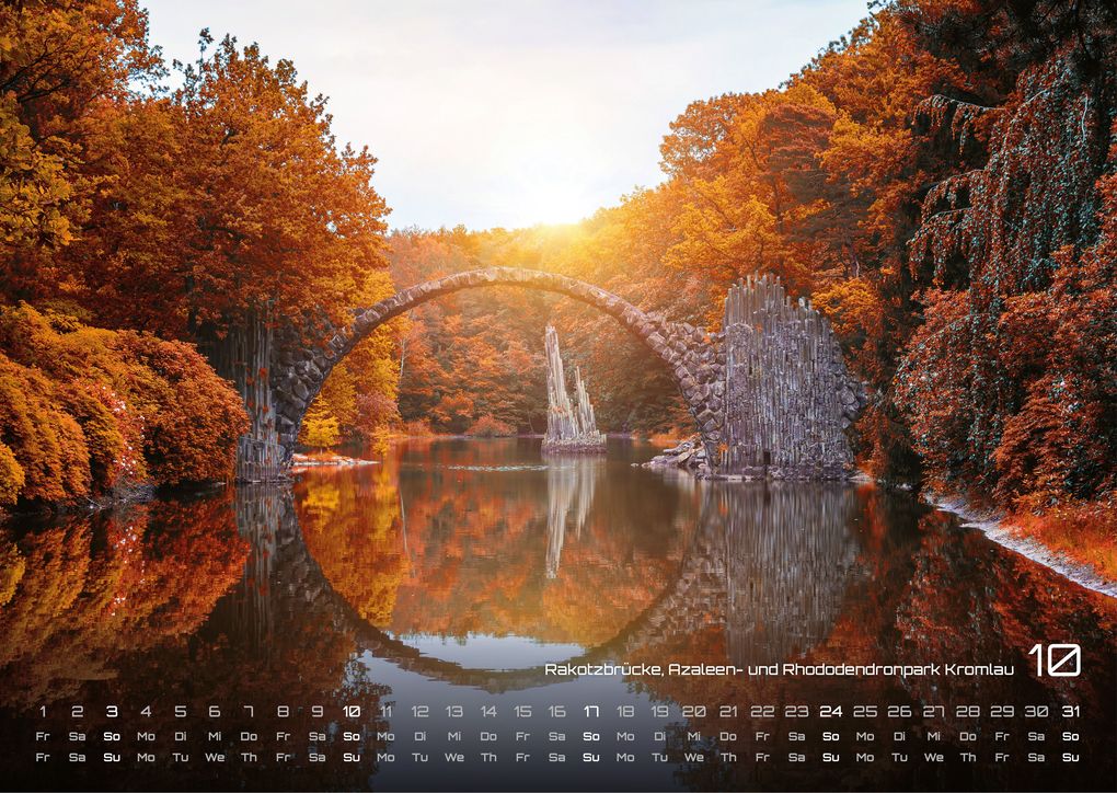 Weitere Ansicht: Deutschland - eine Reise zu bezaubernden Landschaften und Sehenswürdigkeiten - 2027 - Kalender DIN A3