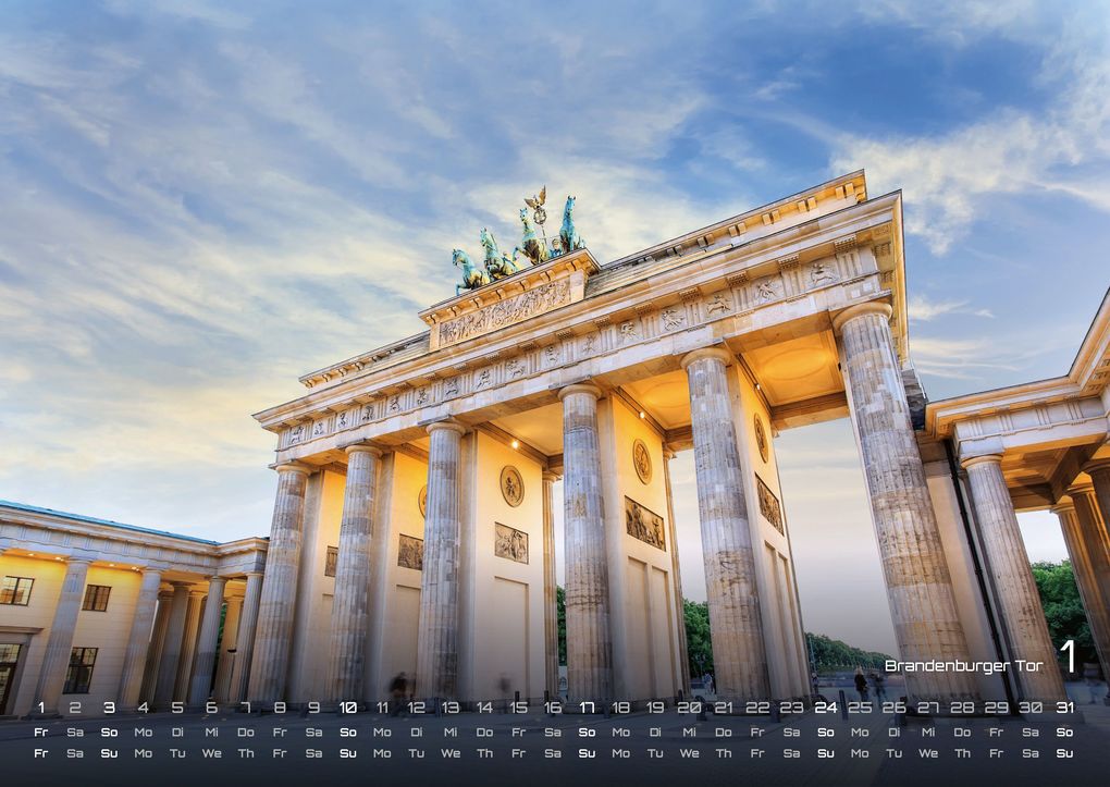 Weitere Ansicht: Berlin - Zwischen Spree und Skyline - 2027 - Kalender DIN A2