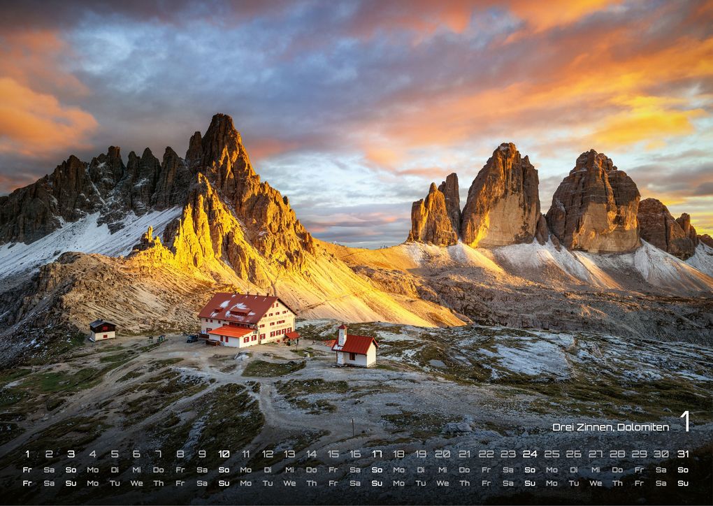 Weitere Ansicht: Südtirol - eine Reise durch bezaubernde Landschaften - 2027 - Kalender DIN A3