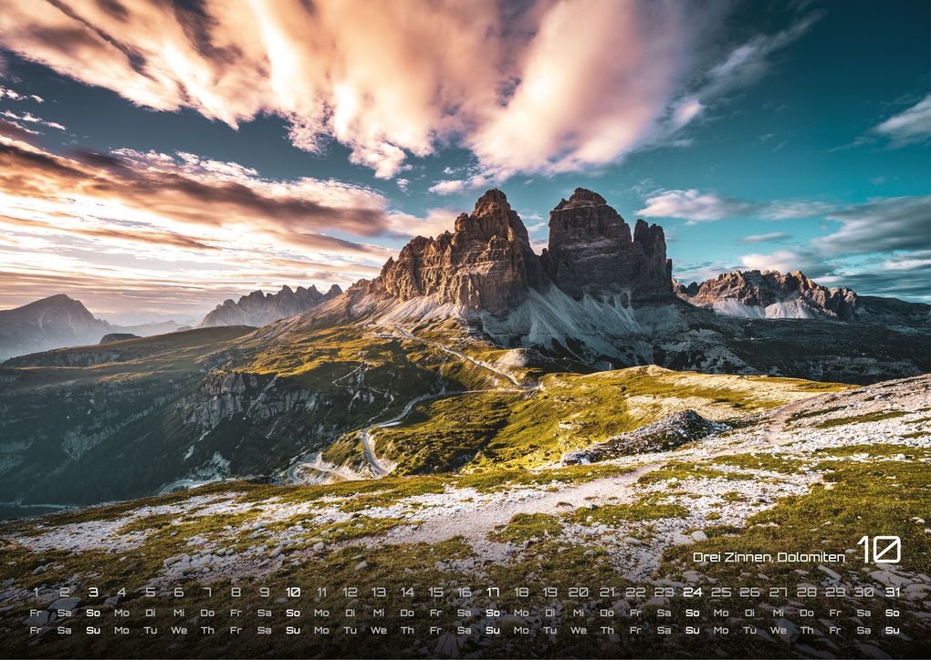 Weitere Ansicht: Südtirol - eine Reise durch bezaubernde Landschaften - 2027 - Kalender DIN A3