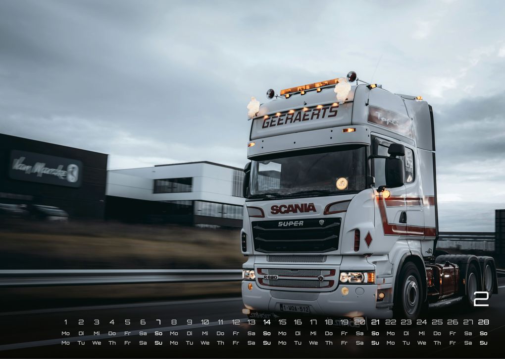 Weitere Ansicht: Trucks - Könige der Straße - LKW - 2027 - Kalender DIN A3