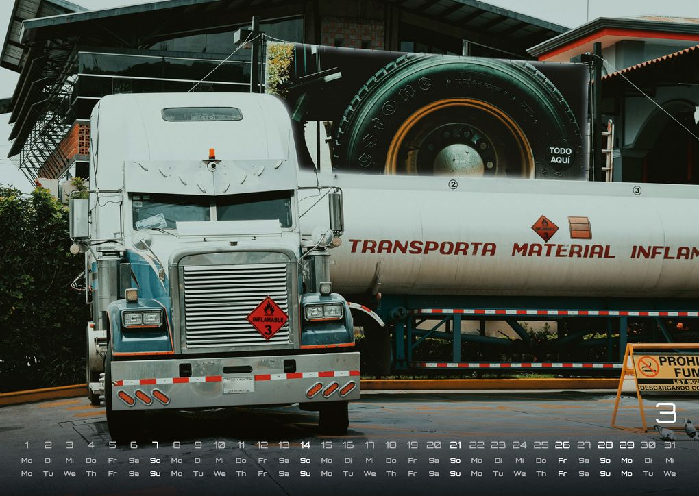 Weitere Ansicht: Trucks - Könige der Straße - LKW - 2027 - Kalender DIN A3