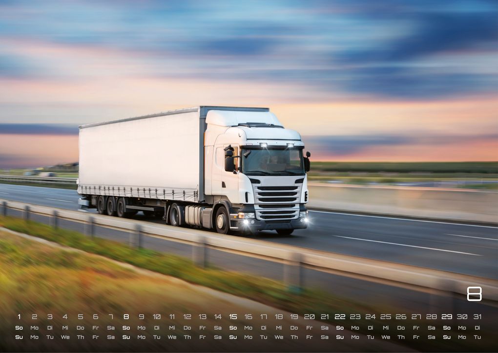 Weitere Ansicht: Trucks - Könige der Straße - LKW - 2027 - Kalender DIN A3