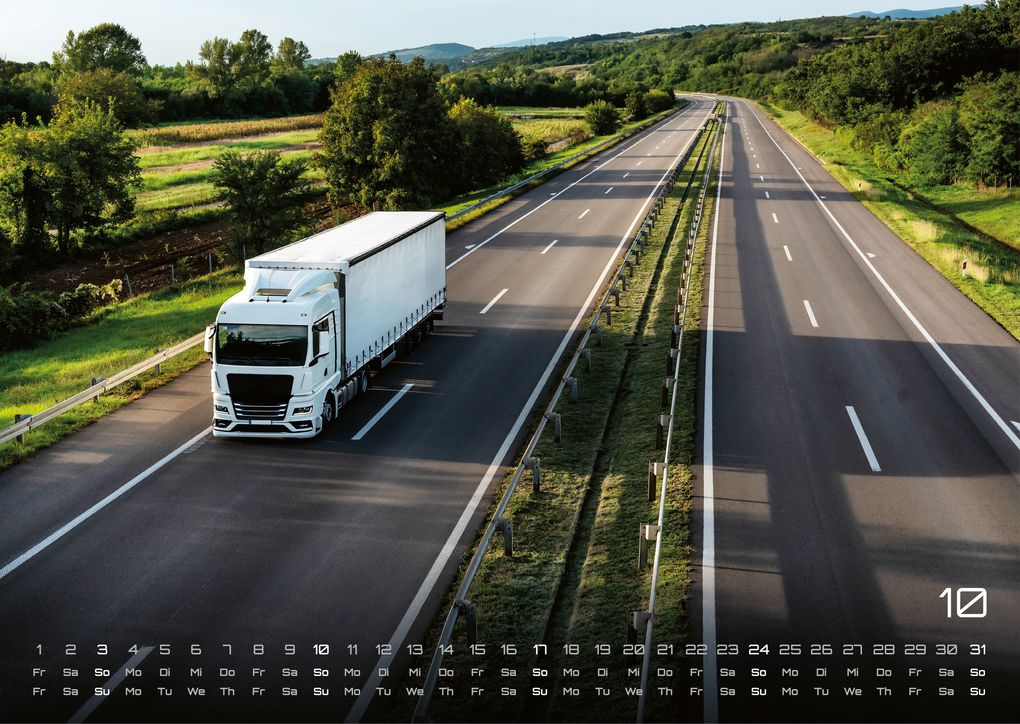 Weitere Ansicht: Trucks - Könige der Straße - LKW - 2027 - Kalender DIN A3