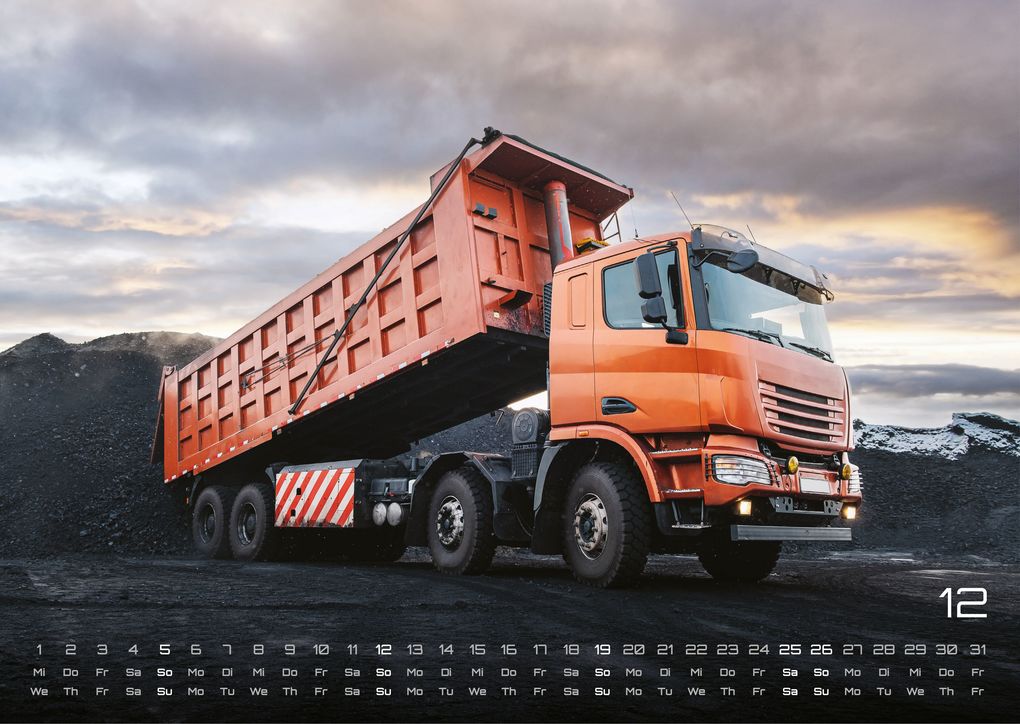 Weitere Ansicht: Trucks - Könige der Straße - LKW - 2027 - Kalender DIN A3