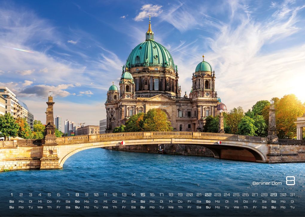 Weitere Ansicht: Berlin - Zwischen Spree und Skyline - 2027 - Kalender DIN A3