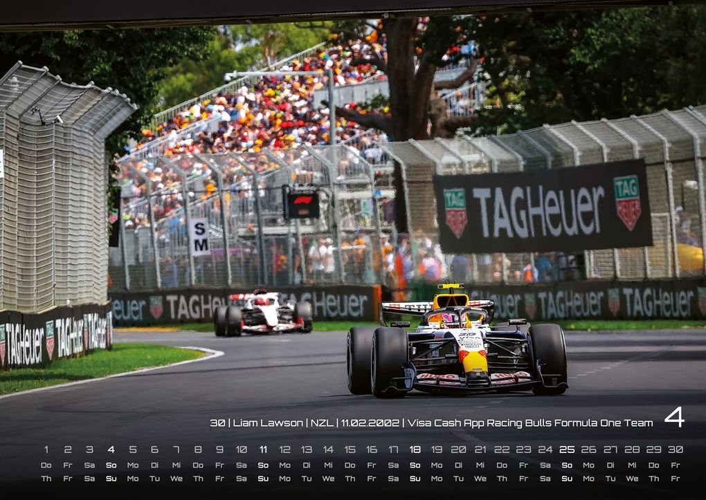 Weitere Ansicht: Formel 1 - Grand Prix - 2027 - F1 Kalender DIN A2