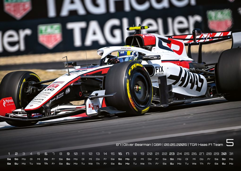 Weitere Ansicht: Formel 1 - Grand Prix - 2027 - F1 Kalender DIN A2