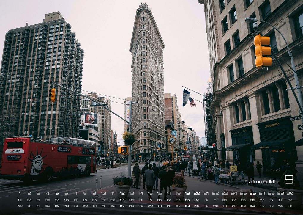 Weitere Ansicht: New York - die Stadt, die niemals schläft - 2027 - Kalender DIN A2