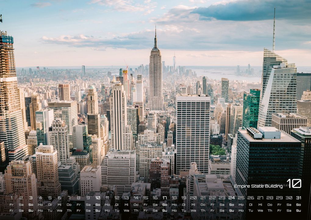 Weitere Ansicht: New York - die Stadt, die niemals schläft - 2027 - Kalender DIN A2