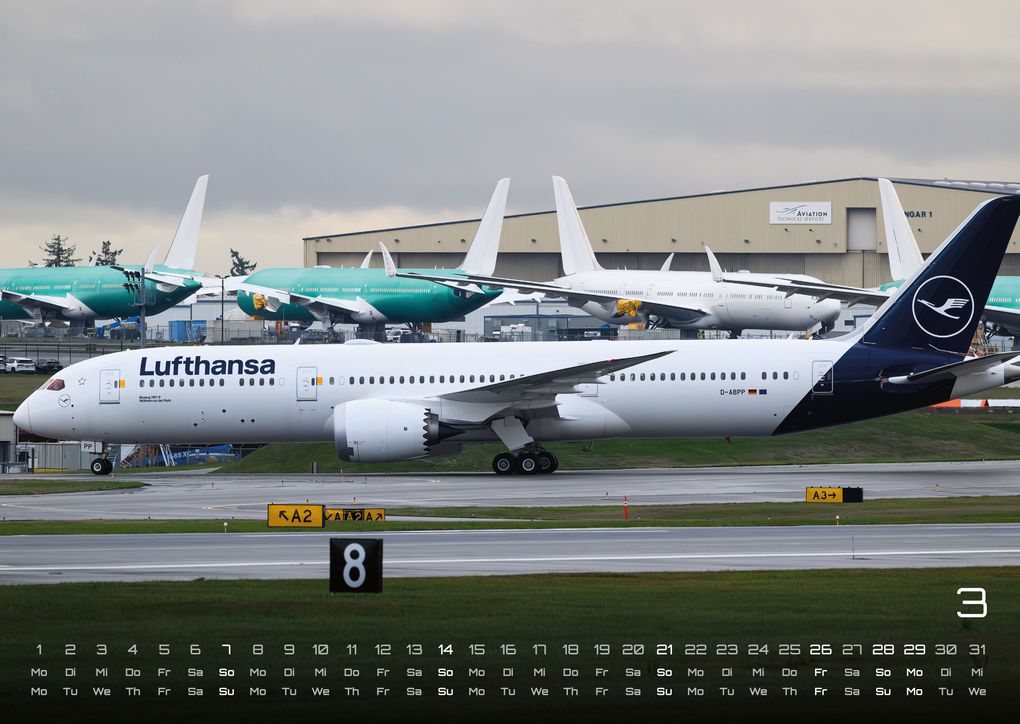 Weitere Ansicht: Planes - Über den Wolken - Flugzeuge - 2027 - Kalender DIN A3