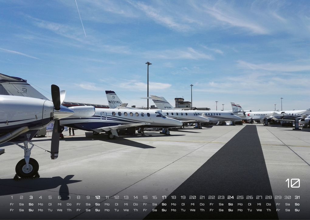 Weitere Ansicht: Planes - Über den Wolken - Flugzeuge - 2027 - Kalender DIN A3