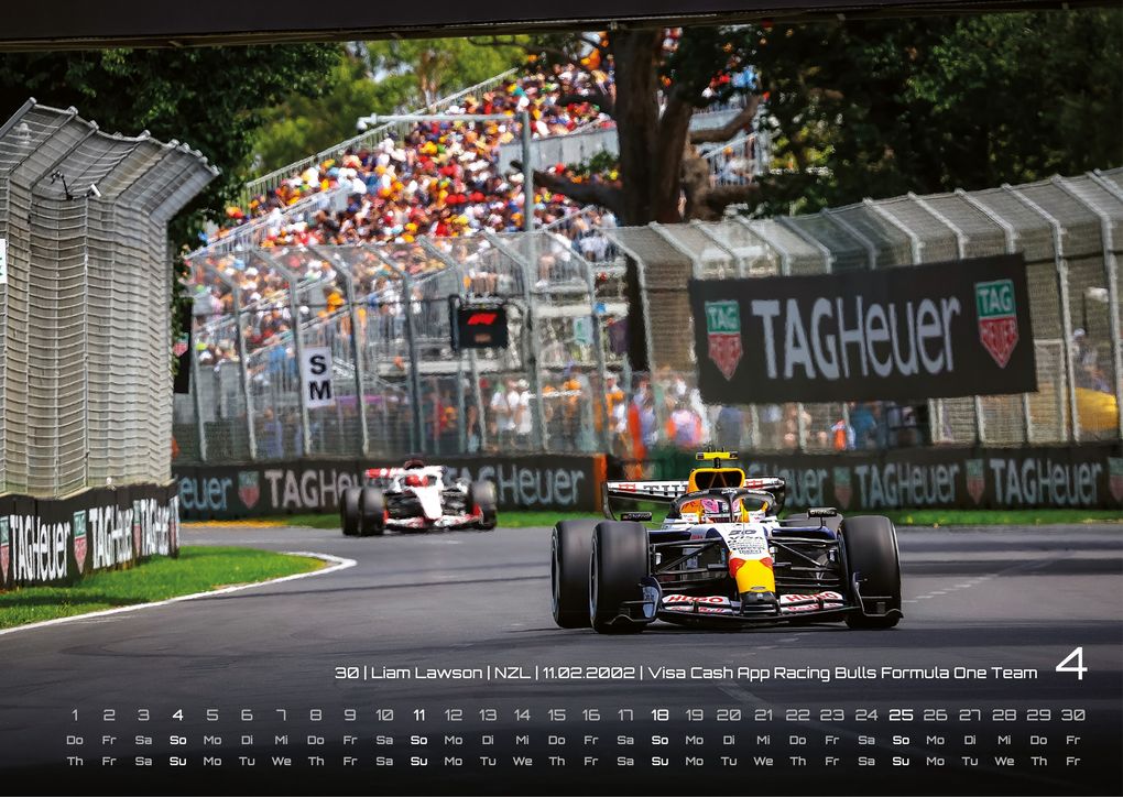 Weitere Ansicht: Formel 1 - Grand Prix - 2027 - F1 Kalender DIN A3