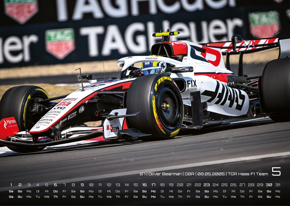 Weitere Ansicht: Formel 1 - Grand Prix - 2027 - F1 Kalender DIN A3