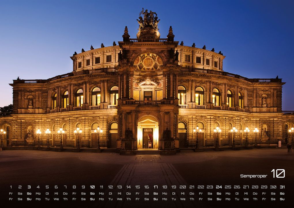 Weitere Ansicht: Dresden - magisches Elbflorenz - 2027 - Kalender DIN A2