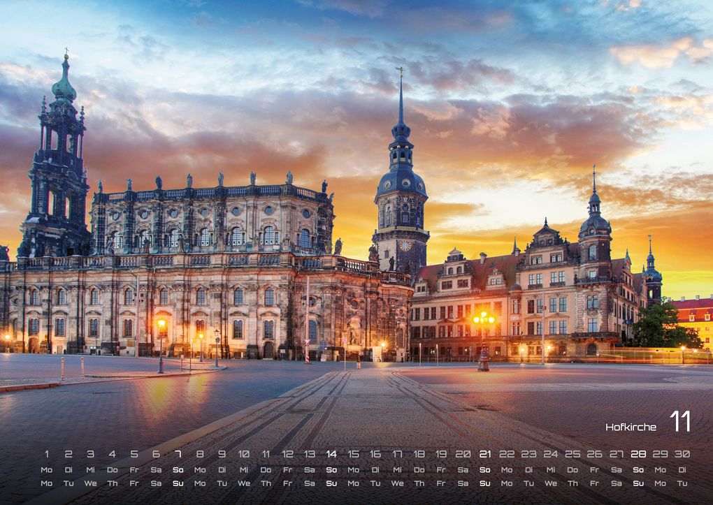 Weitere Ansicht: Dresden - magisches Elbflorenz - 2027 - Kalender DIN A2