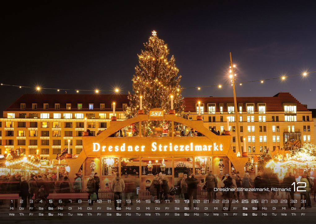 Weitere Ansicht: Dresden - magisches Elbflorenz - 2027 - Kalender DIN A2