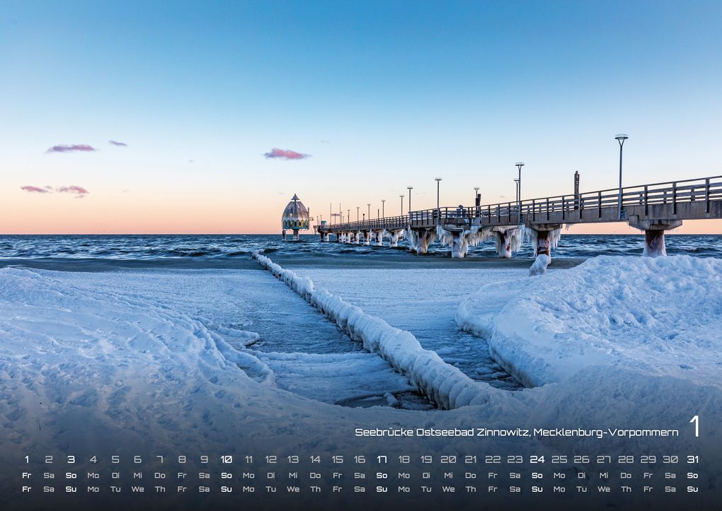 Weitere Ansicht: Deutschland - eine Reise zu bezaubernden Landschaften und Sehenswürdigkeiten - 2027 - Kalender DIN A2