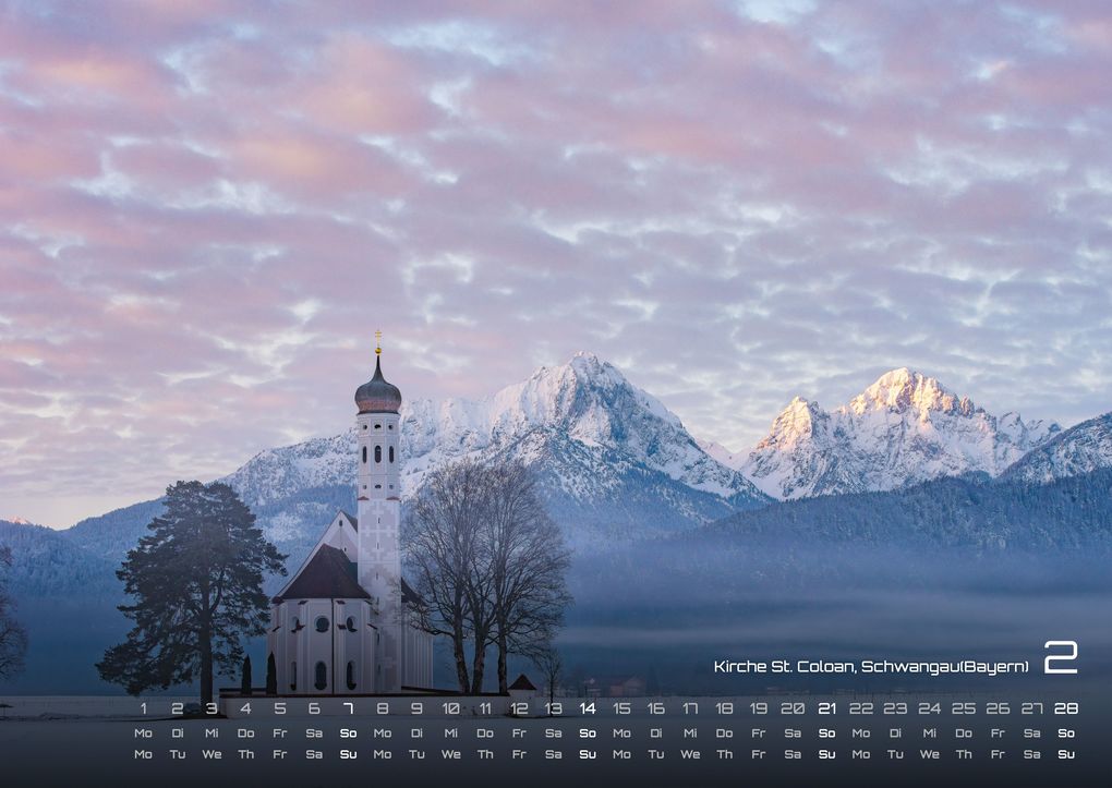 Weitere Ansicht: Deutschland - eine Reise zu bezaubernden Landschaften und Sehenswürdigkeiten - 2027 - Kalender DIN A2