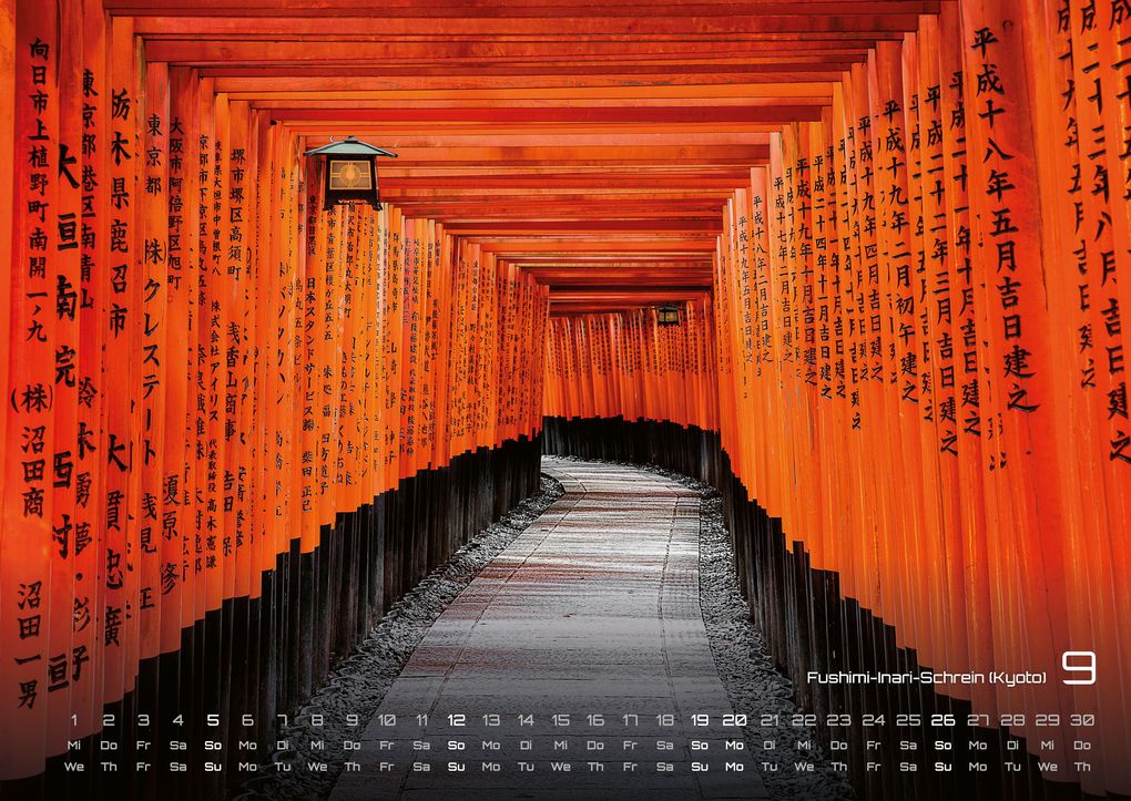 Weitere Ansicht: Japan - Im Land der aufgehenden Sonne - 2027 - Kalender DIN A2