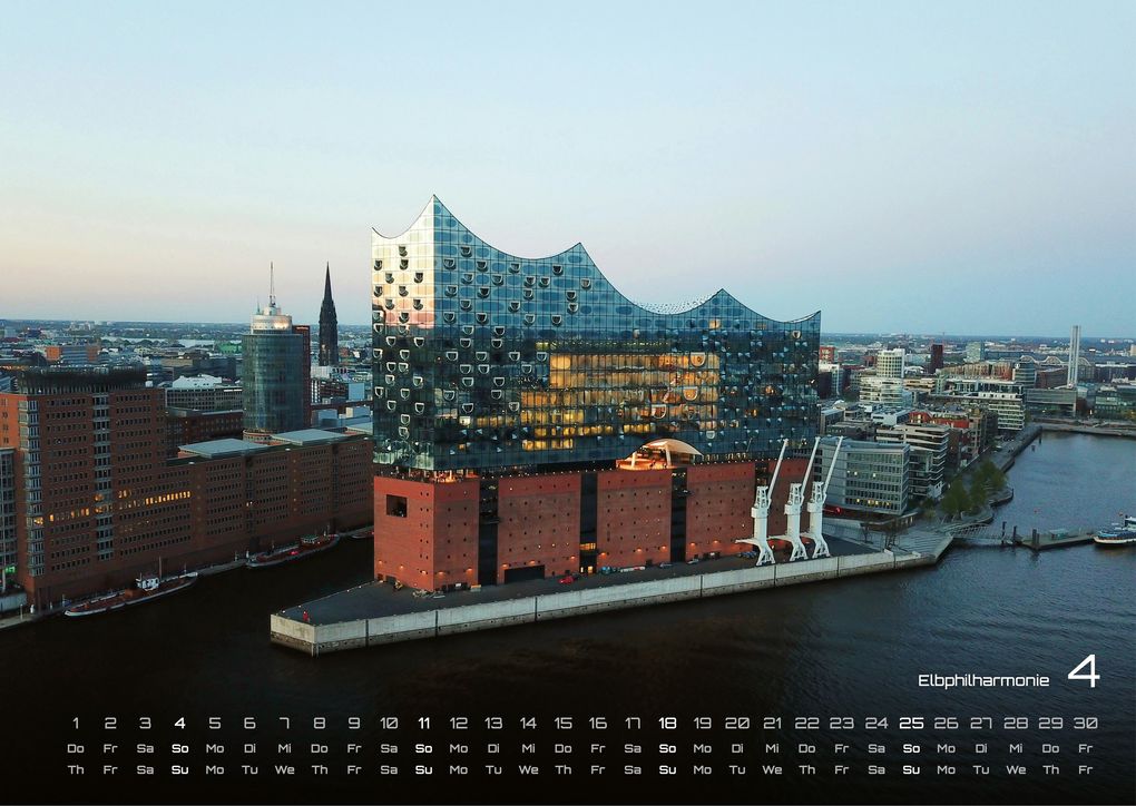 Weitere Ansicht: Hamburg - Zwischen Speicherstadt und Alster - 2027 - Kalender DIN A3