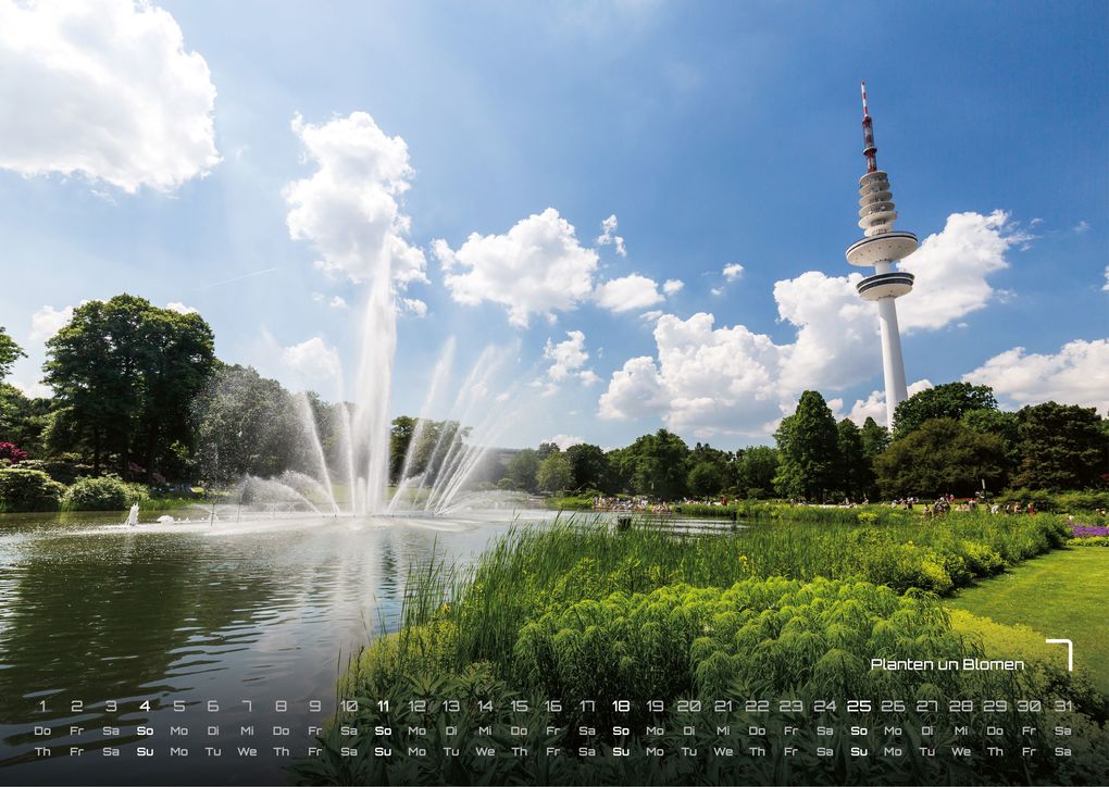 Weitere Ansicht: Hamburg - Zwischen Speicherstadt und Alster - 2027 - Kalender DIN A3