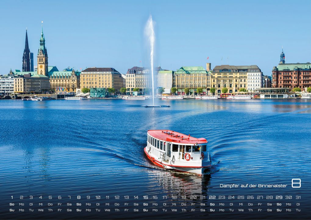 Weitere Ansicht: Hamburg - Zwischen Speicherstadt und Alster - 2027 - Kalender DIN A3