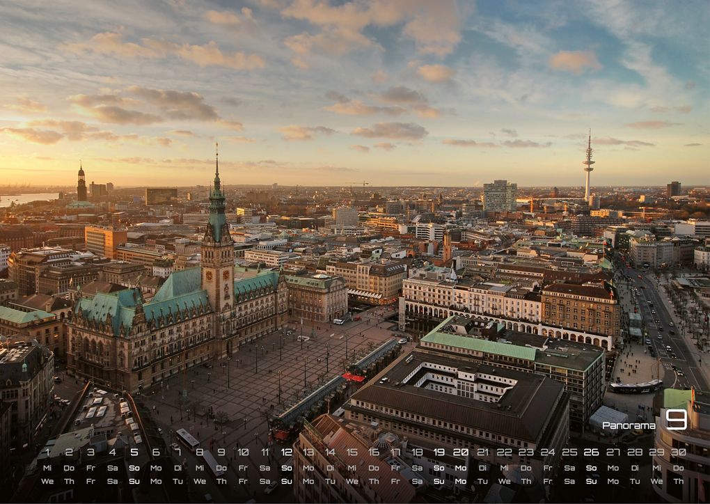 Weitere Ansicht: Hamburg - Zwischen Speicherstadt und Alster - 2027 - Kalender DIN A3