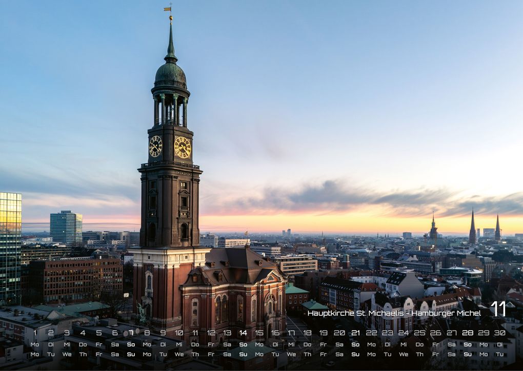Weitere Ansicht: Hamburg - Zwischen Speicherstadt und Alster - 2027 - Kalender DIN A3