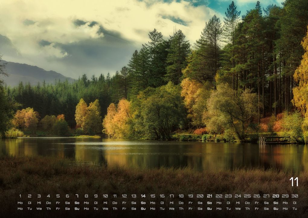 Weitere Ansicht: Wald - Erholung für Mensch und Tier - 2027 - Kalender DIN A2