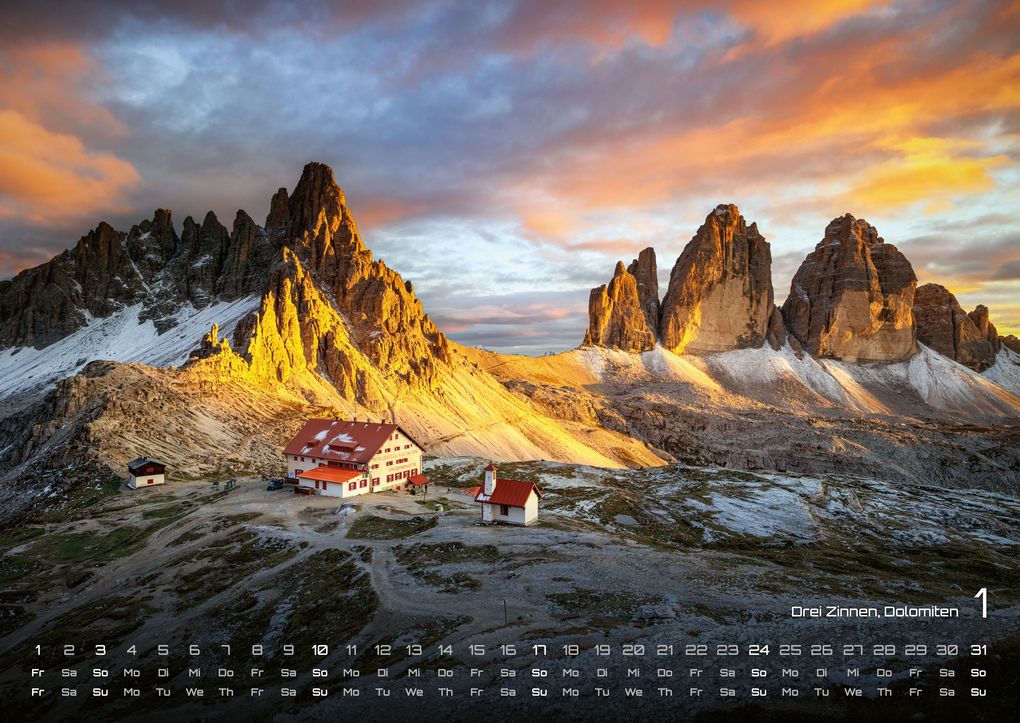 Weitere Ansicht: Südtirol - eine Reise durch bezaubernde Landschaften - 2027 - Kalender DIN A2