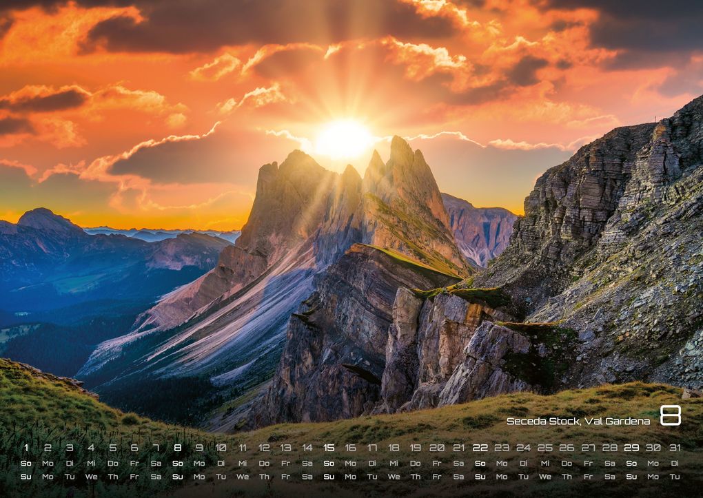 Weitere Ansicht: Südtirol - eine Reise durch bezaubernde Landschaften - 2027 - Kalender DIN A2