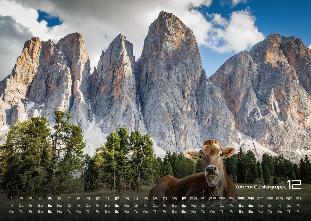 Weitere Ansicht: Südtirol - eine Reise durch bezaubernde Landschaften - 2027 - Kalender DIN A2