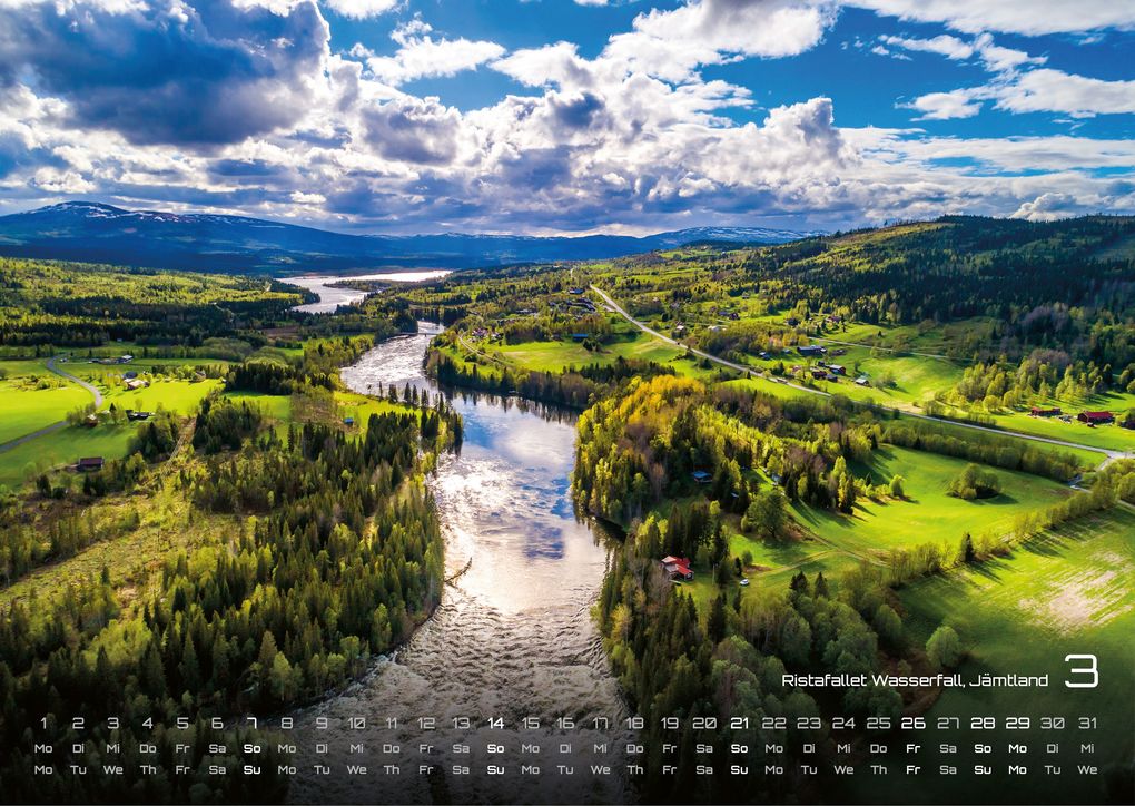 Weitere Ansicht: Schweden - Magie des Nordens - 2027 - Kalender DIN A3