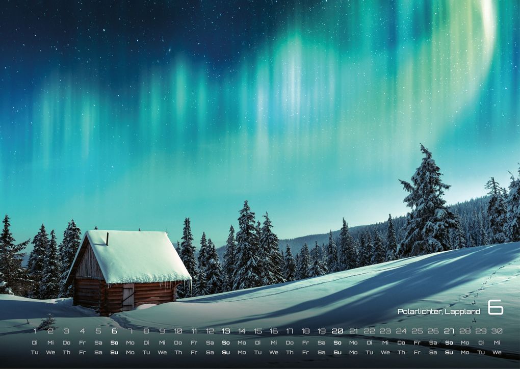 Weitere Ansicht: Schweden - Magie des Nordens - 2027 - Kalender DIN A3