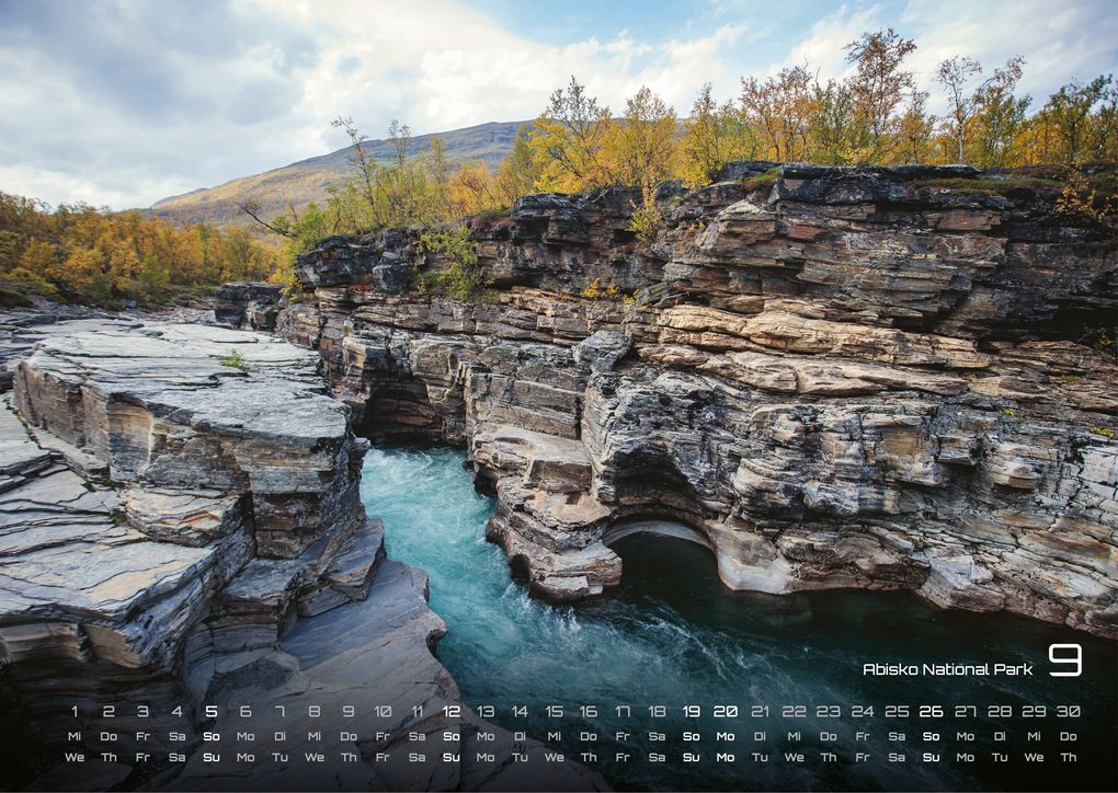 Weitere Ansicht: Schweden - Magie des Nordens - 2027 - Kalender DIN A3