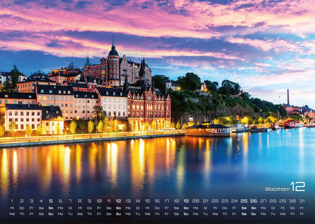 Weitere Ansicht: Schweden - Magie des Nordens - 2027 - Kalender DIN A3