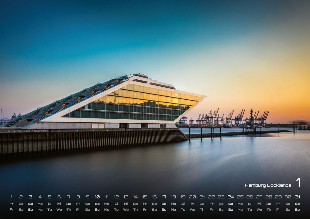 Weitere Ansicht: Hamburg - Zwischen Speicherstadt und Alster - 2027 - Kalender DIN A2