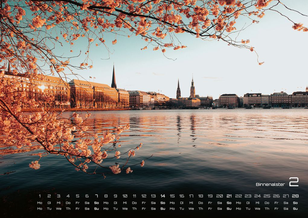Weitere Ansicht: Hamburg - Zwischen Speicherstadt und Alster - 2027 - Kalender DIN A2